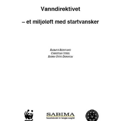 Forsiden av rapporten