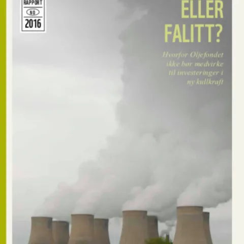 Forsiden av rapporten