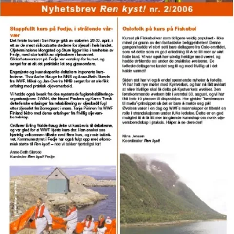 Forsiden av rapporten