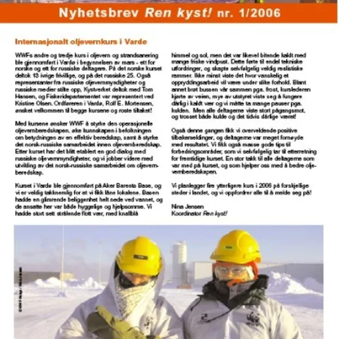 Forsiden av rapporten