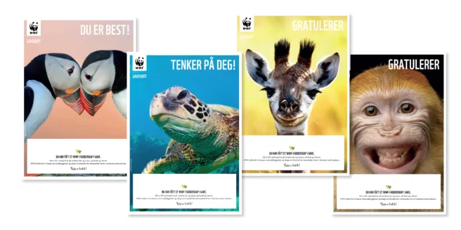 Gi bort et WWF-gavefadderskap